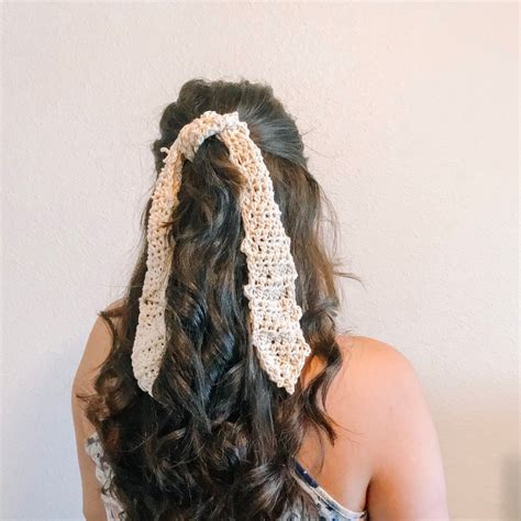 The Summer Ties Hair Scarf Crochet Hair Accessories Headbands For