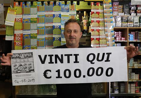 Gratta E Vince 100mila Euro