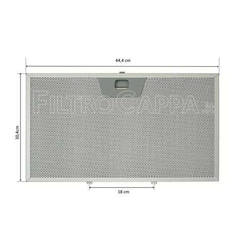 FILTRO METALLICO 44 4 X 30 4 CM PER CAPPA FABER 133 0064 475