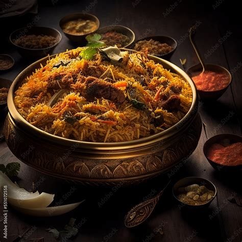 Biryani Stock Illustration Adobe Stock