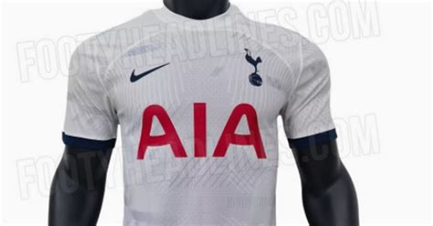 Everything We Know About New Tottenham 2023 24 Nike Kits As Home Shirt