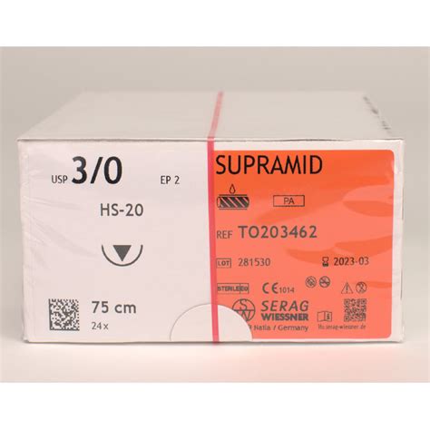 Supramid Schwarz Usp 3 0 Chirurgie Instrumente Praxis Dental