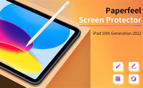 Amazon Avakot Pack Paperfeel Screen Protector For Ipad Th