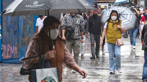 Alerta Por Lluvia En Estas Alcald As De Cdmx Martes De Agosto