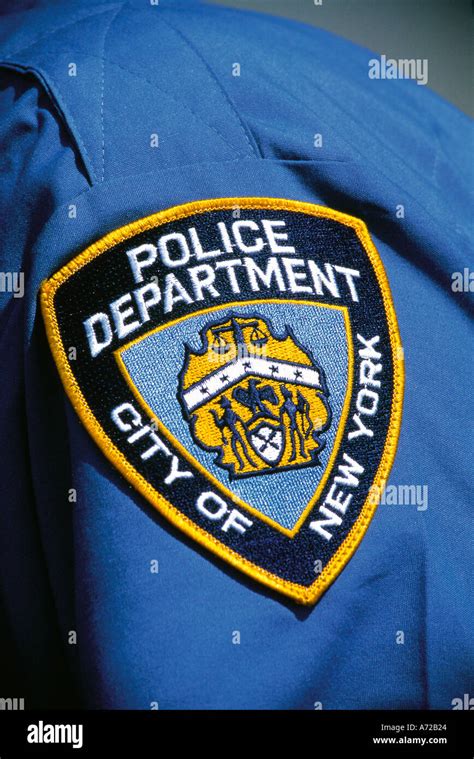 New York City Police Badge Stock Photo - Alamy