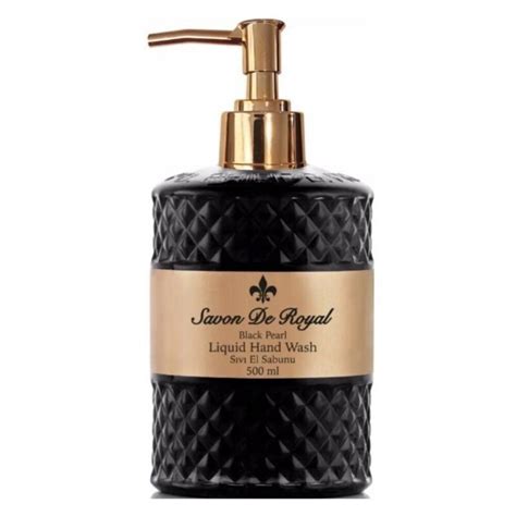 SAVON DE ROYAL skystas muilas Black Pearl, 500 ml dovanaisgamtos.lt