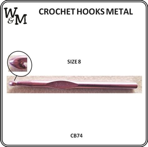 Crochet Hook Metal 8mm Diy Hardware And Crafts