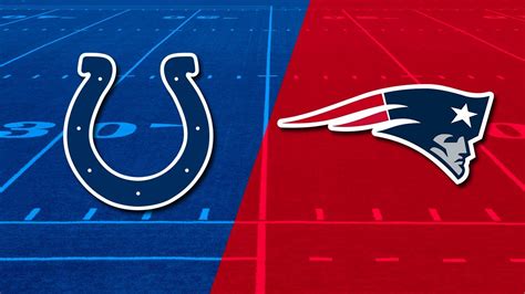 Indianapolis Colts Vs New England Patriots Week 15 Live Play By Play