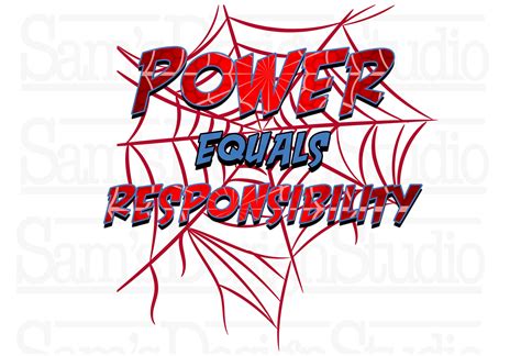 With Great Power Comes Great Responsibility Wallpaper