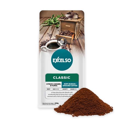 Jual Excelso Kopi The Classic Bubuk 200G Shopee Indonesia