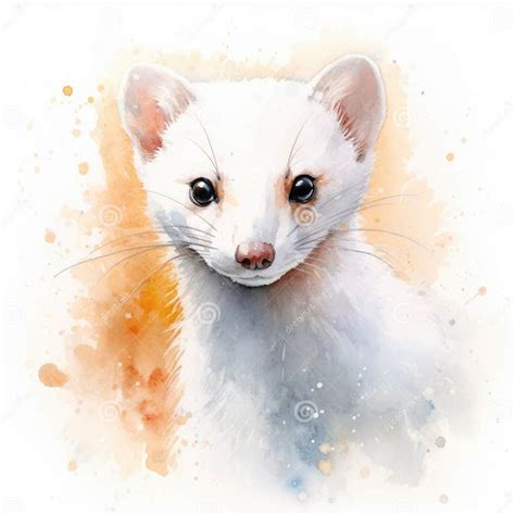 Ermine Generative Ai Stock Illustration Illustration Of Card 282541403