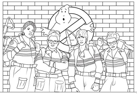 Coloriage Ghostbuster à imprimer sur ColoriageEnfant