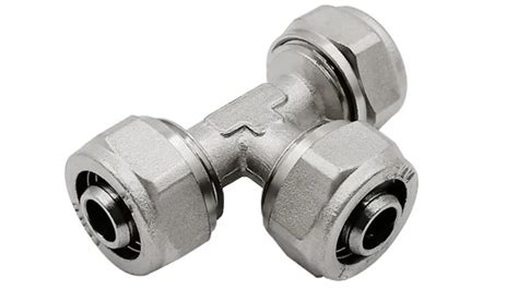 3 Way Male Forged Equal Union Tee Pex Al Pex Water Pipe Fittings Pex