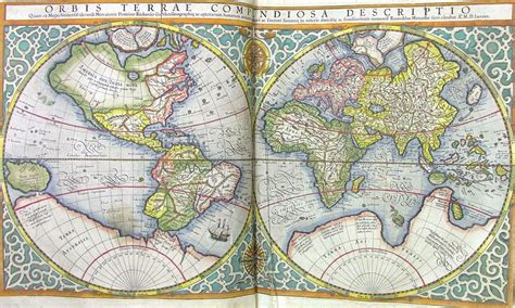 Wonderful World Mercators Atlas 1613 St Johns College University