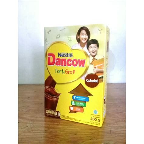 Jual Dancow Fortigro Susu Bubuk Cokelat Gr Shopee Indonesia