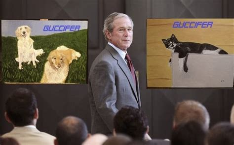 Oddepia: George w bush dog paintings