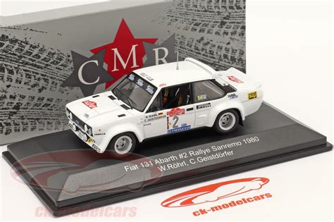 Cmr Fiat Abarth Rallye Sanremo R Hrl Geistd Rfer