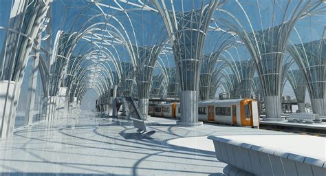 ArtStation - Train Station Building Interior | Resources