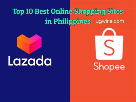 Top 10 Best Online Shopping Sites In The Philippines 2022 List Ugwire