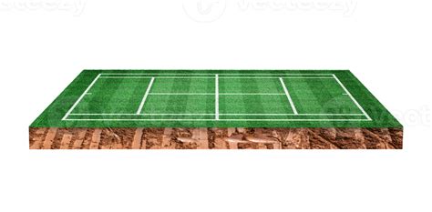 Green Grass Tennis Court Isolated 10869766 PNG