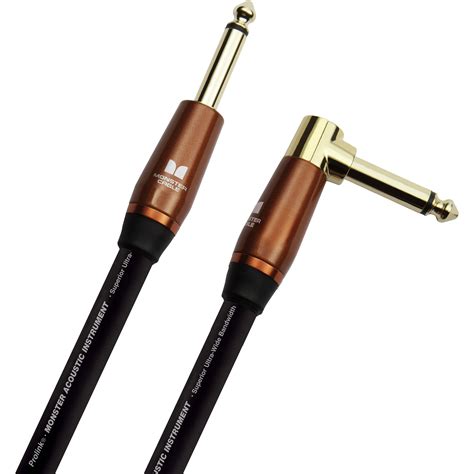 Monster Cable Prolink Acoustic Series Right Angle Macst Aww