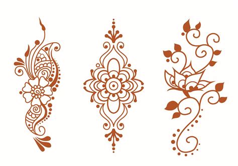 Henna Art Vector Pack Vector Art At Vecteezy