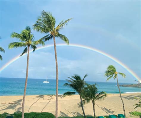 Aloha Friday Photo: Kaanapali Beach Rainbow - Discover Hawaii