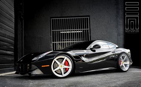 Ferrari F12 Berlinetta With Custom Wheels Cec Los Angelesca Us