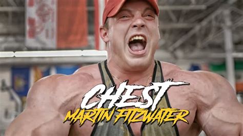 MARTIN FITZWATER HARDCORE CHEST WORKOUT BODYBUILDING MOTIVATION