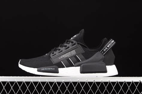 Adidas Nmd R1 V2 Core Black Cloud White Shoes Gw7690 Adidas Nmd Sepcleat