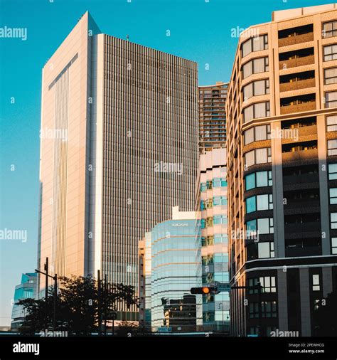 large  story building   left bathing   evening