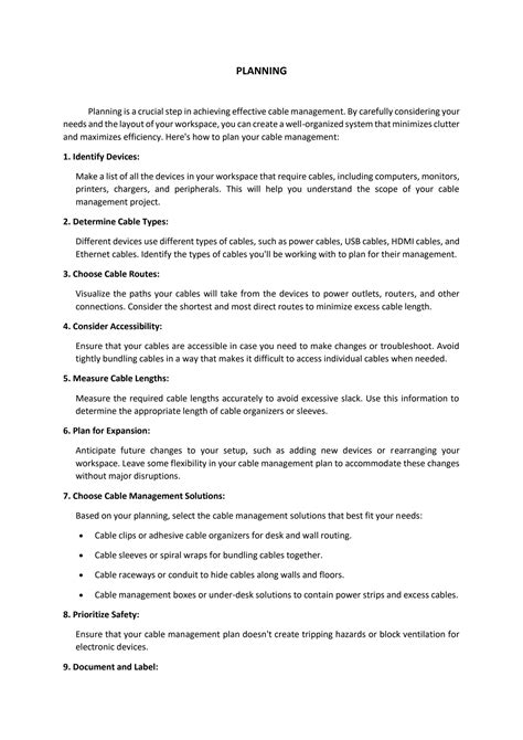 SOLUTION Ultimate Cable Management Guide Studypool