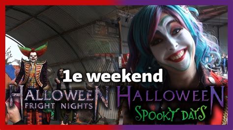 1e Halloween Fright Nights Spooky Days Weekend 2019 ChrisCoaster