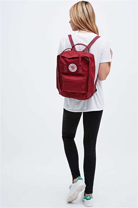 Fjallraven Kanken Classic Ox Red Backpack Kanken Classic Fjallraven Kanken Red Backpack