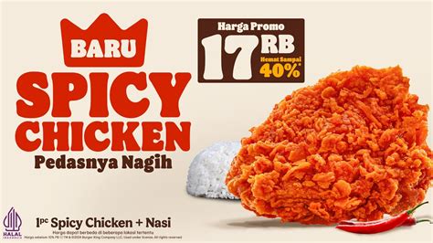 New Bk Spicy Chicken Pedesnya Bikin Ketagihan Youtube