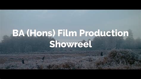 Ba Hons Film Production Showreel Youtube