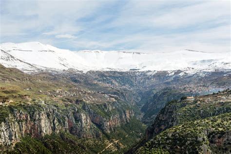 Hut in Snow, Lebanon stock image. Image of quiet, mountains - 107073245