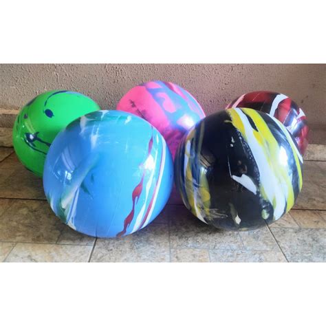 Bola De Vinil Grande 37cm Shopee Brasil