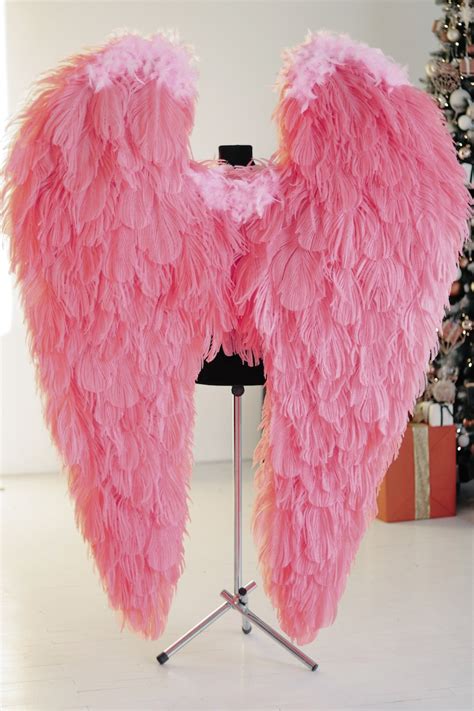 Pink Angel Wings Angel Wings Wedding Wings Victoria Secret Etsy