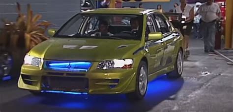 Brian O Connor Paul Walker Mitsubishi Lancer Evo Vii Atelier