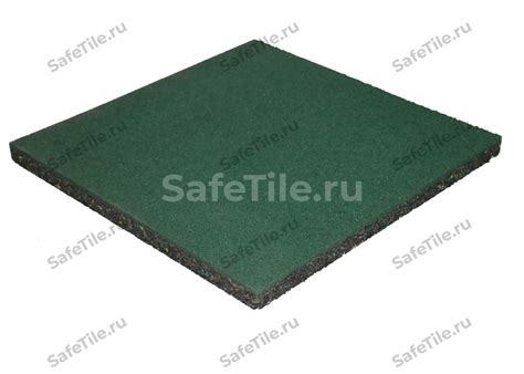 Резиновая плитка 500x500 купить | Safetile