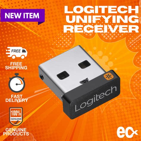 Logitech Usb Unifying Receiver Wireless Dongle Receiver Unifying Usb Adapter Compatible For