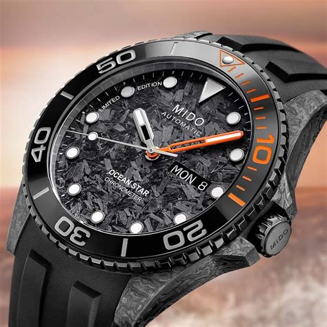 MIDO Rilis Ocean Star 200C Carbon Limited Edition Blog Jamtangan