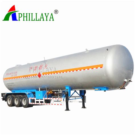 M Tri Axle Lpg Tank Tanker Semi Trailer From Chinese