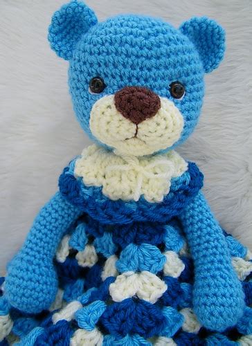 Ravelry Teddy Bear Huggy Blanket Pattern By Teri Crews