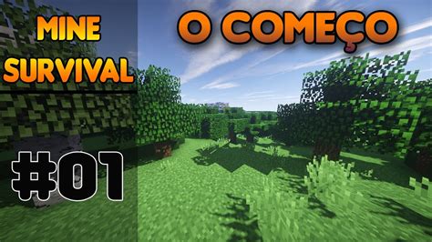 MINECRAFT SURVIVAL O COMEÇO 01 YouTube