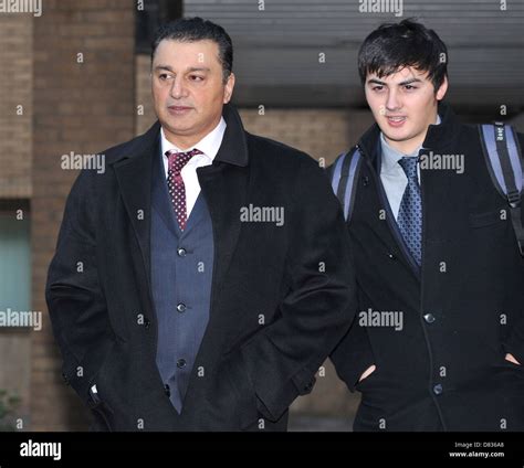 Ali Dizaei L Leaves Southwark Crown Court London England 070212