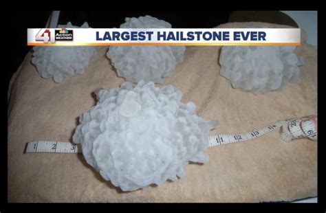 Weather Wise Whats The Largest Hailstone Ever Jdrudd Takes A Look