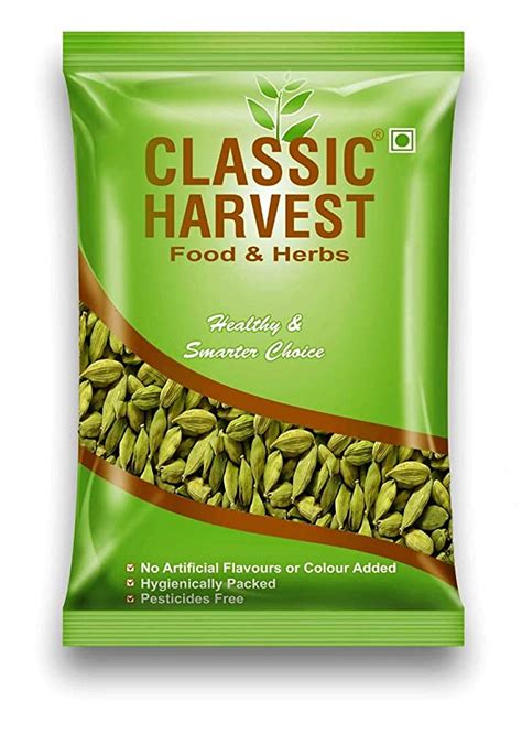 Classic Harvest Pure And Natural Green Cardamom Chhoti Elaichi