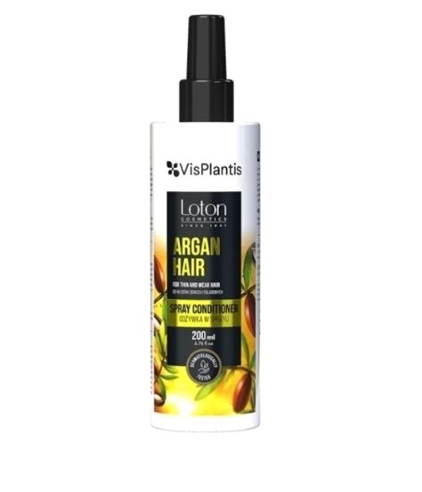 Vis Plantis Loton Professional Argan Hair Spray Conditioner For Thin